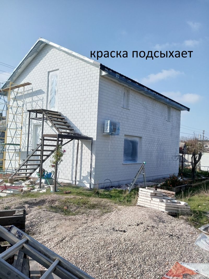 Покраска фасадов - пример 2